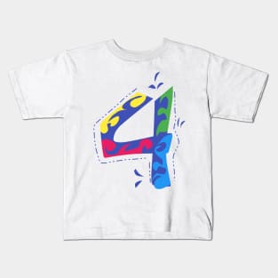 Number 4 Kids T-Shirt